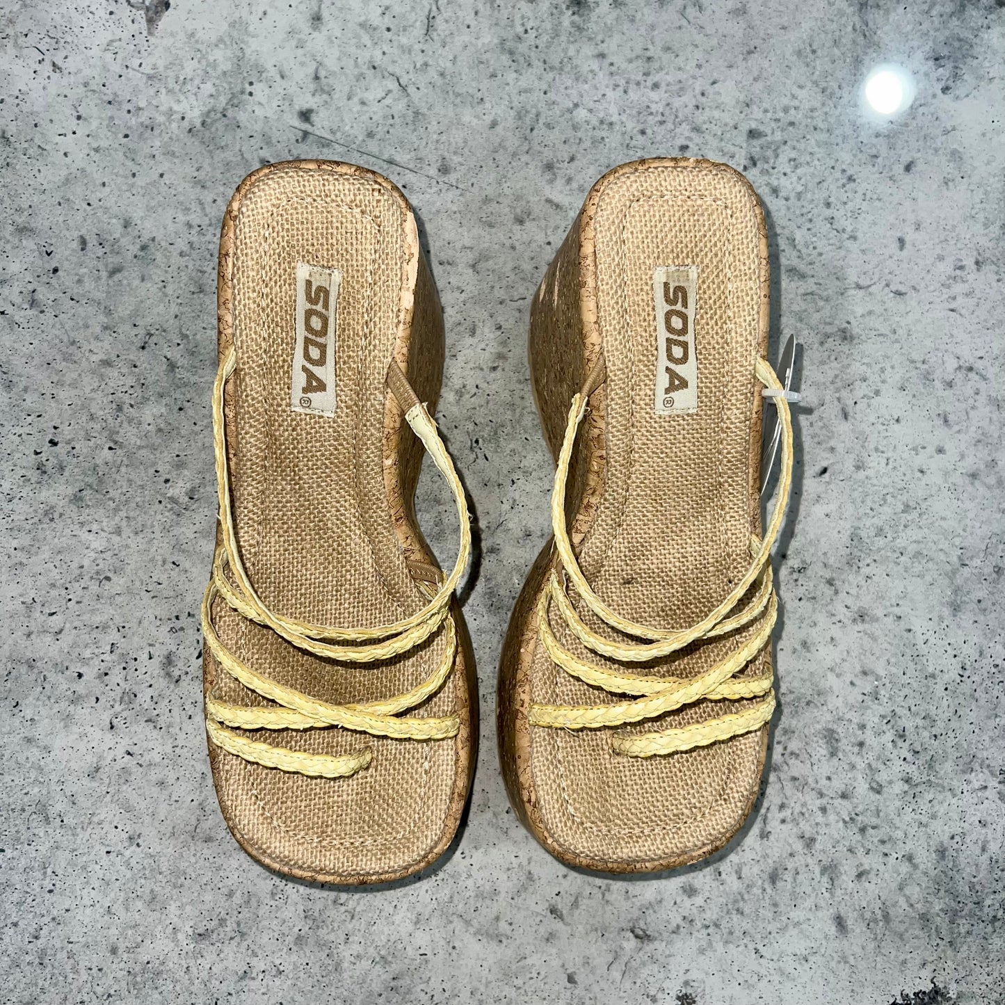 Vintage 00s Chunky Soda Platform Sandals