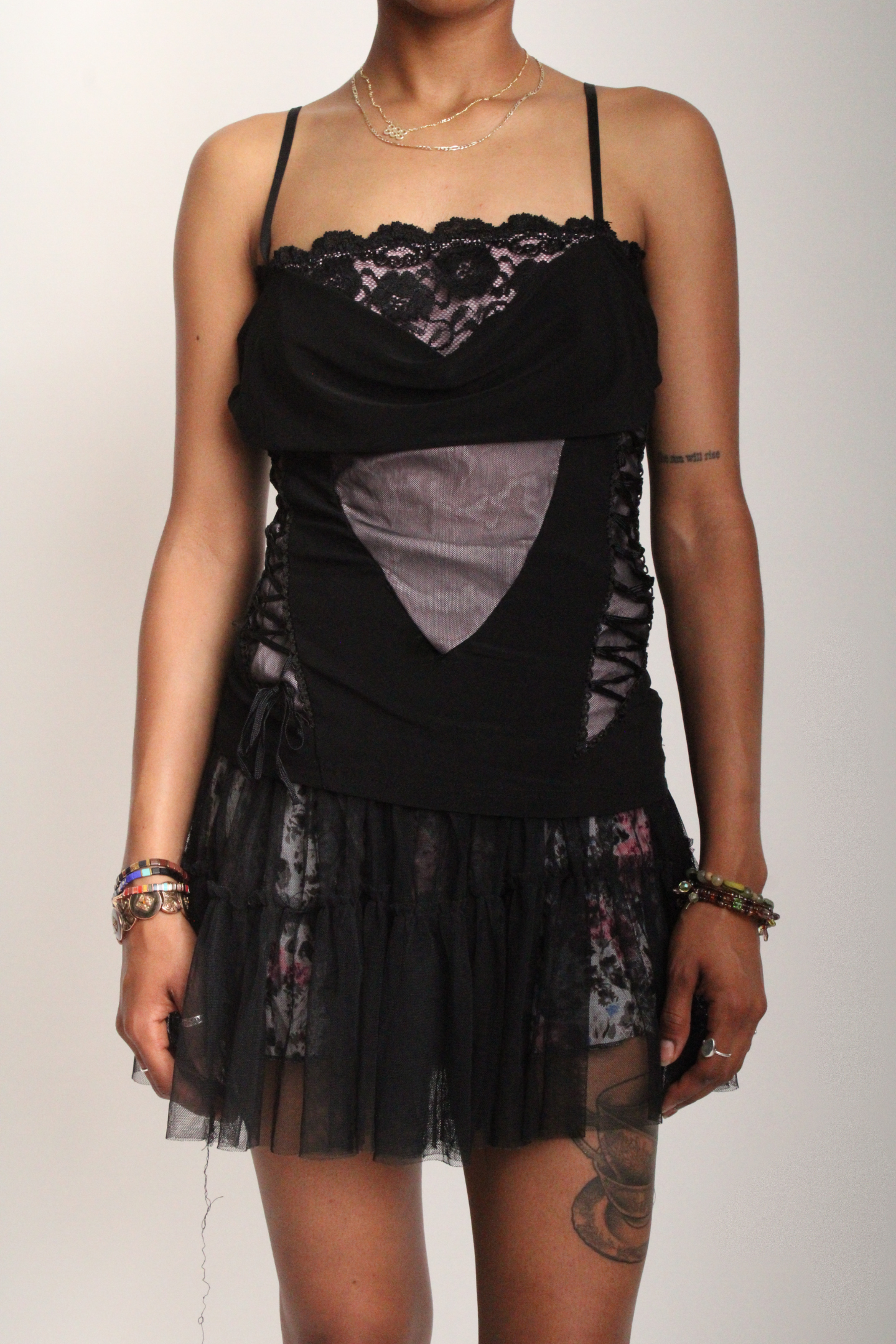 Vintage Soft Grunge Cami Top Coquette Y2K 2000s