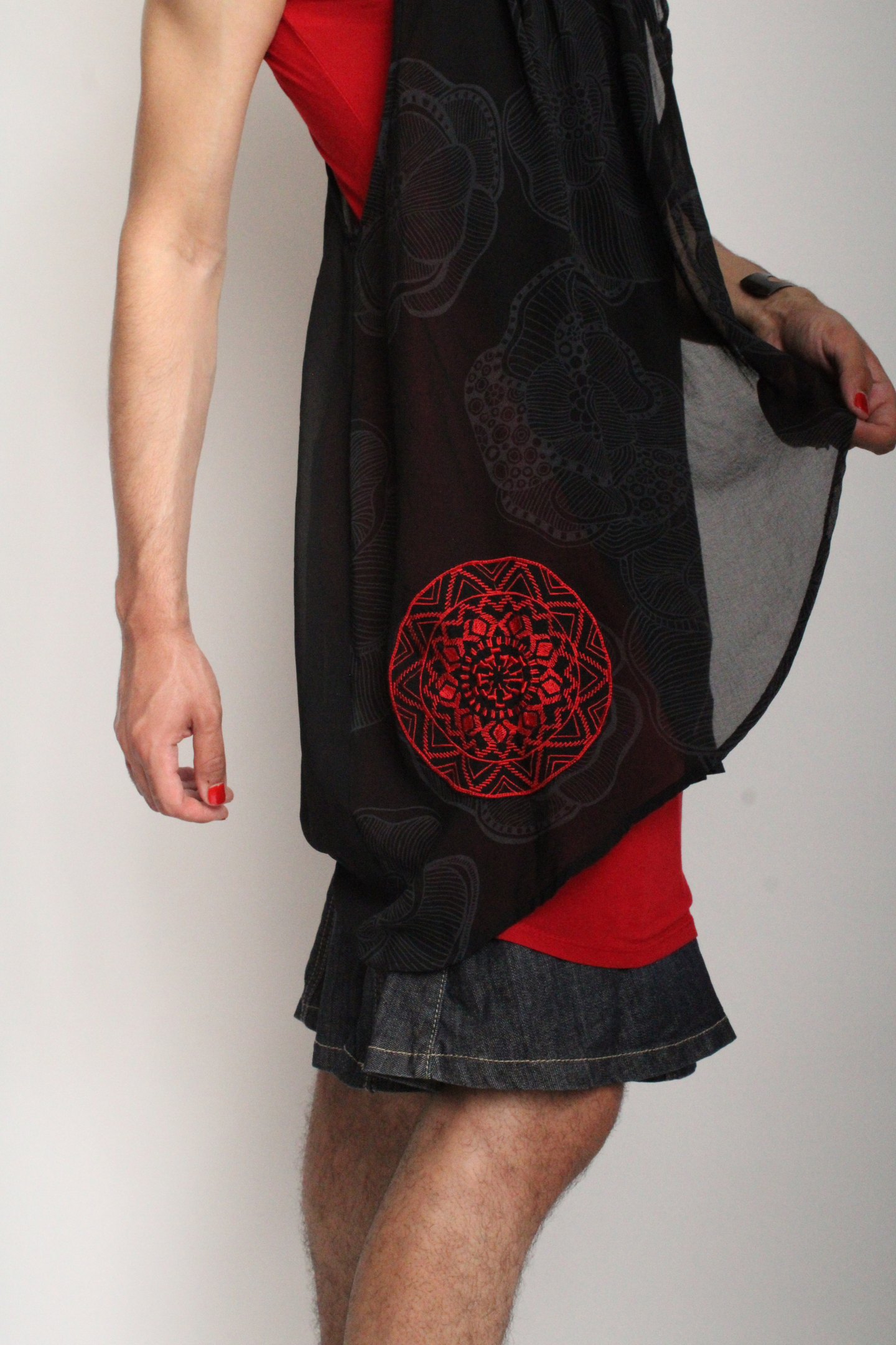 Vintage Desigual Tank Dress/ Top Y2K 2000s