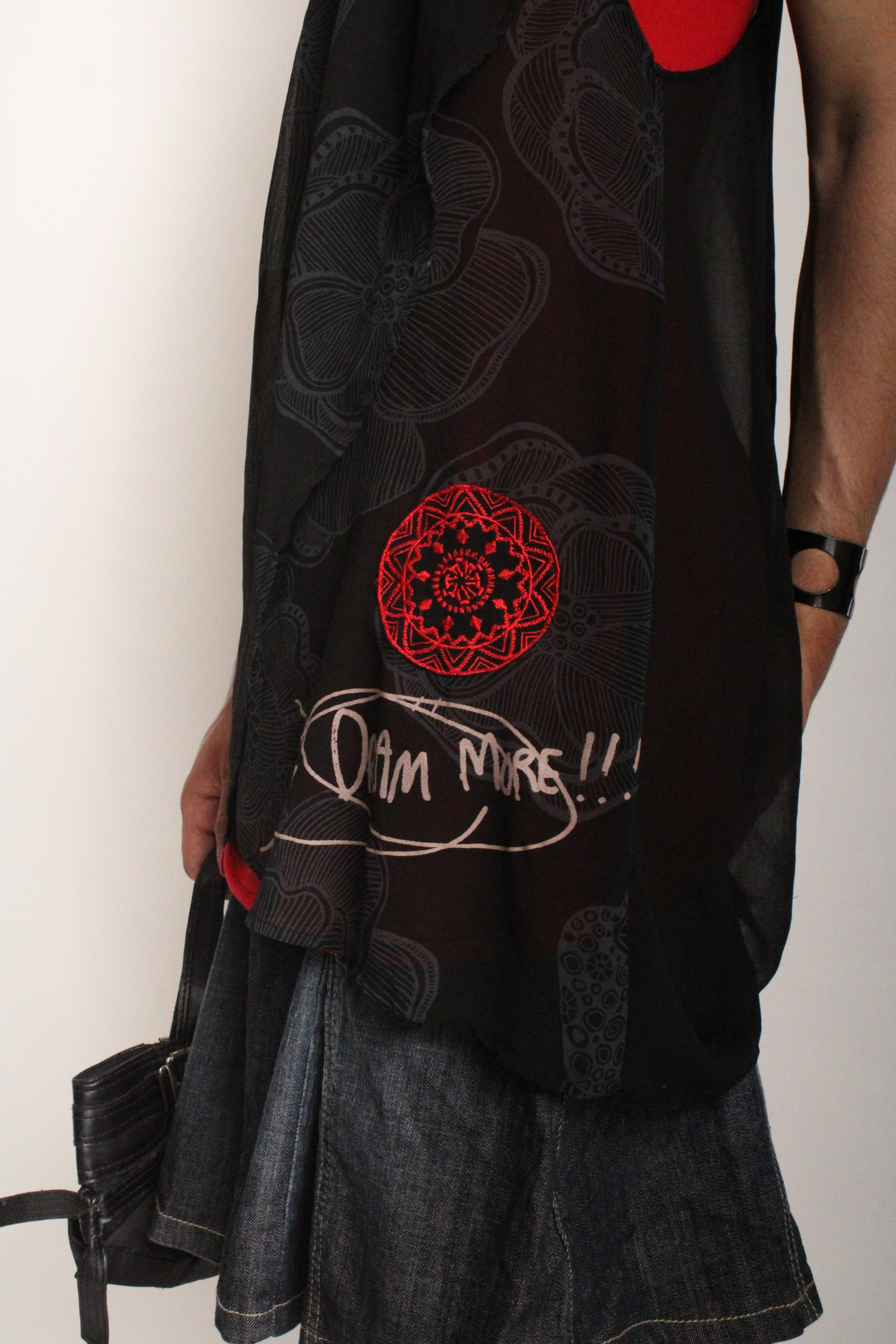 Vintage Desigual Tank Dress/ Top Y2K 2000s