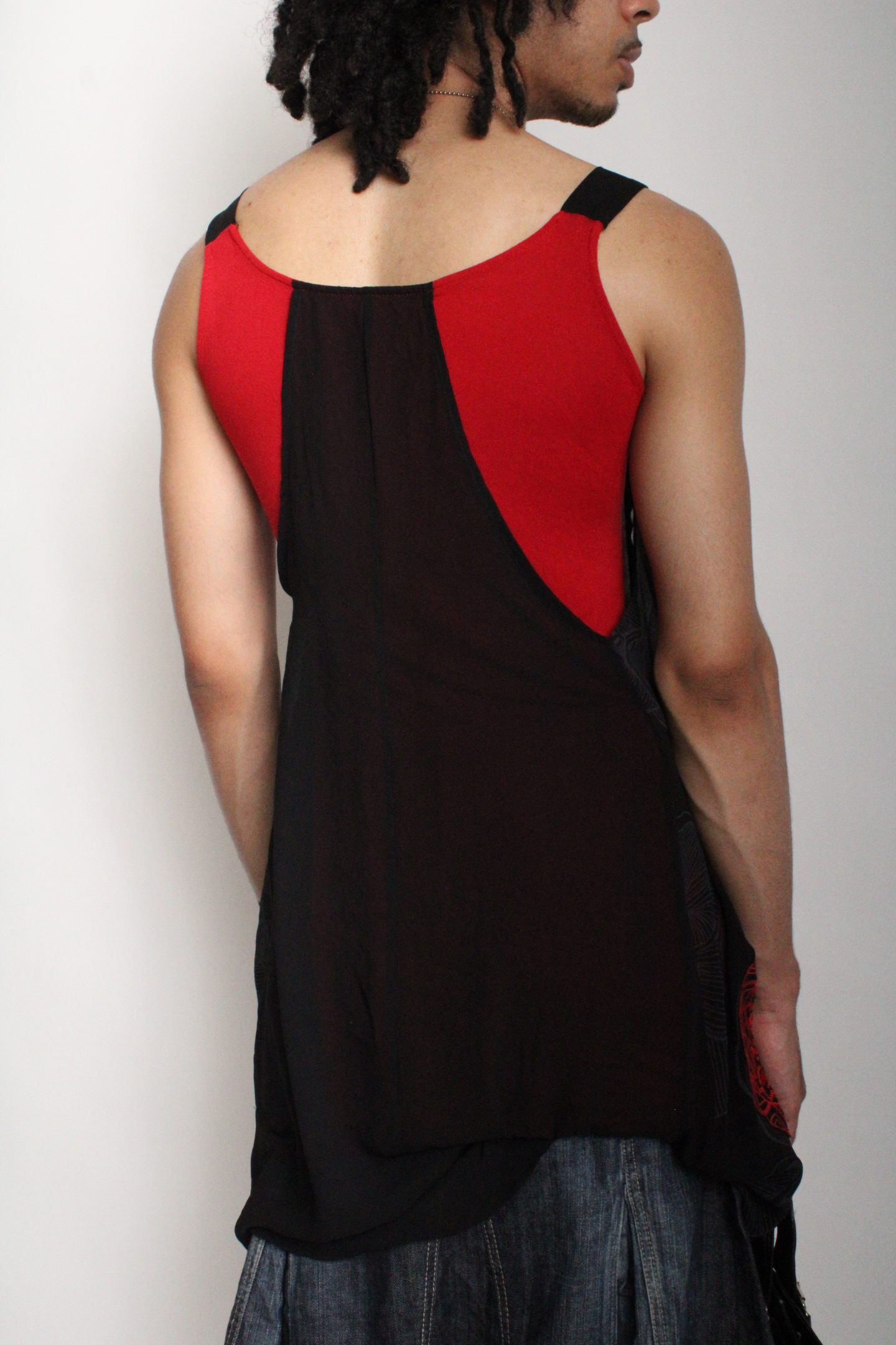 Vintage Desigual Tank Dress/ Top Y2K 2000s