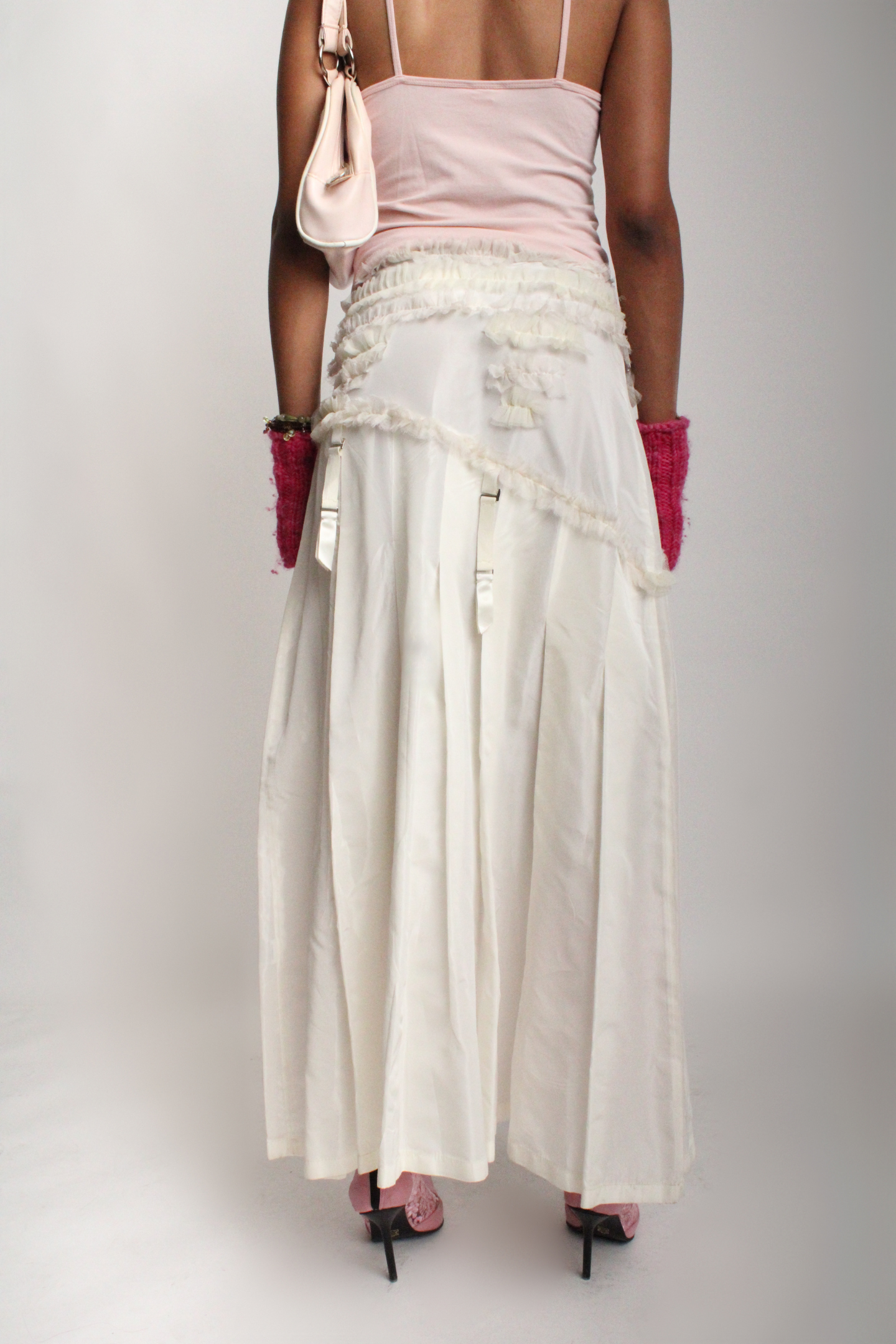 2000's sales ruffle skirt