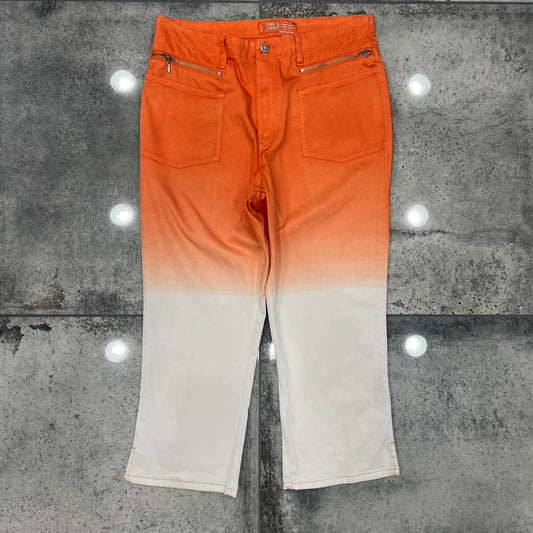 00s Crest Jeans Ombre Capri