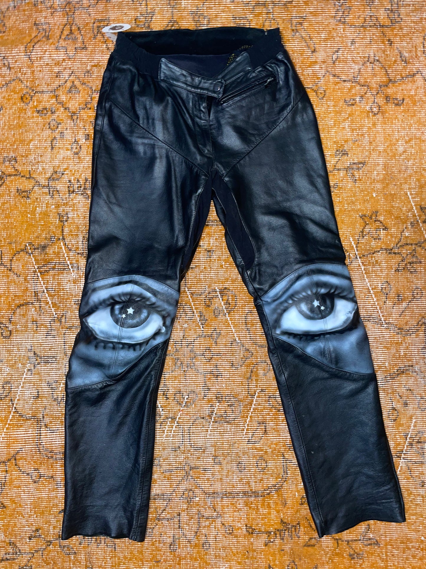 BIBI Blade Leather Moto Pants