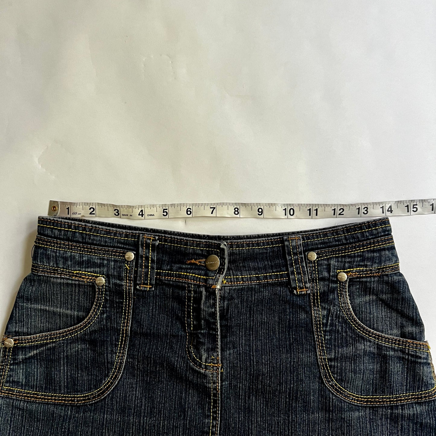 Vintage 2000s Denim Mini Skirt