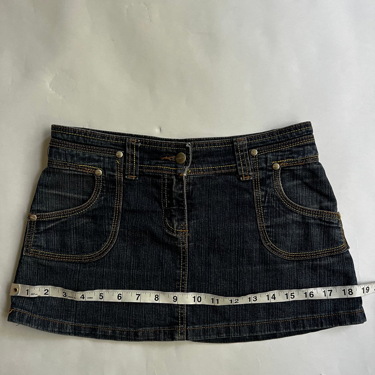 Vintage 2000s Denim Mini Skirt