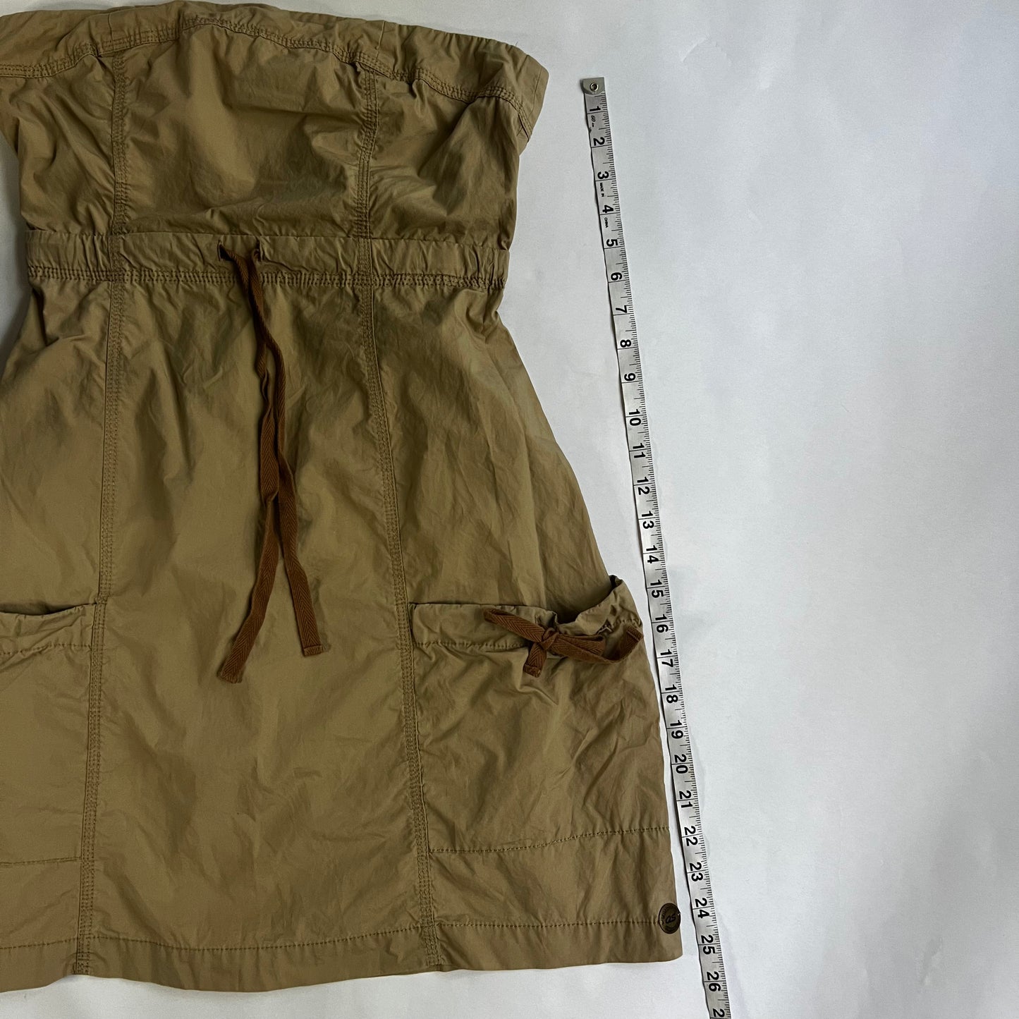 Vintage 2000s Cargo Utility Tube Dress