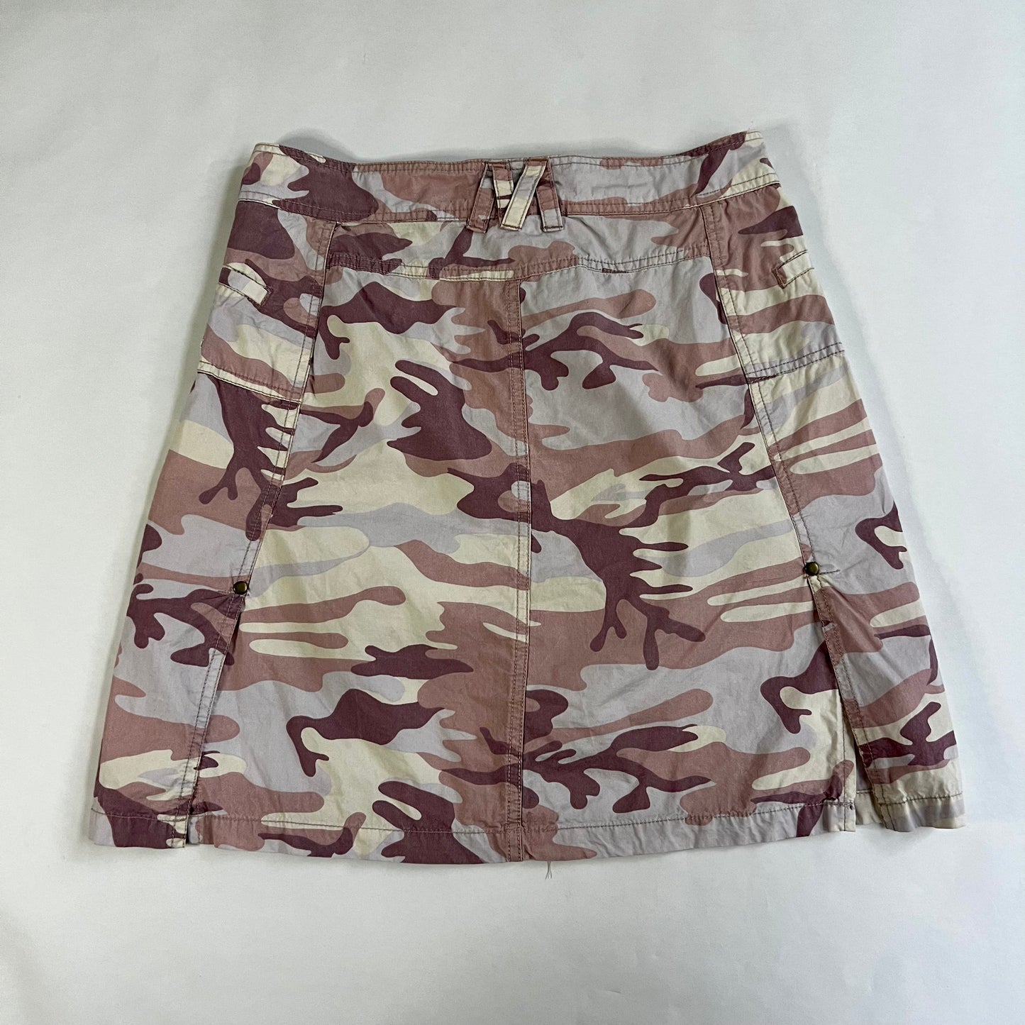 Vintage 2000s Pink Camo Mini Skirt