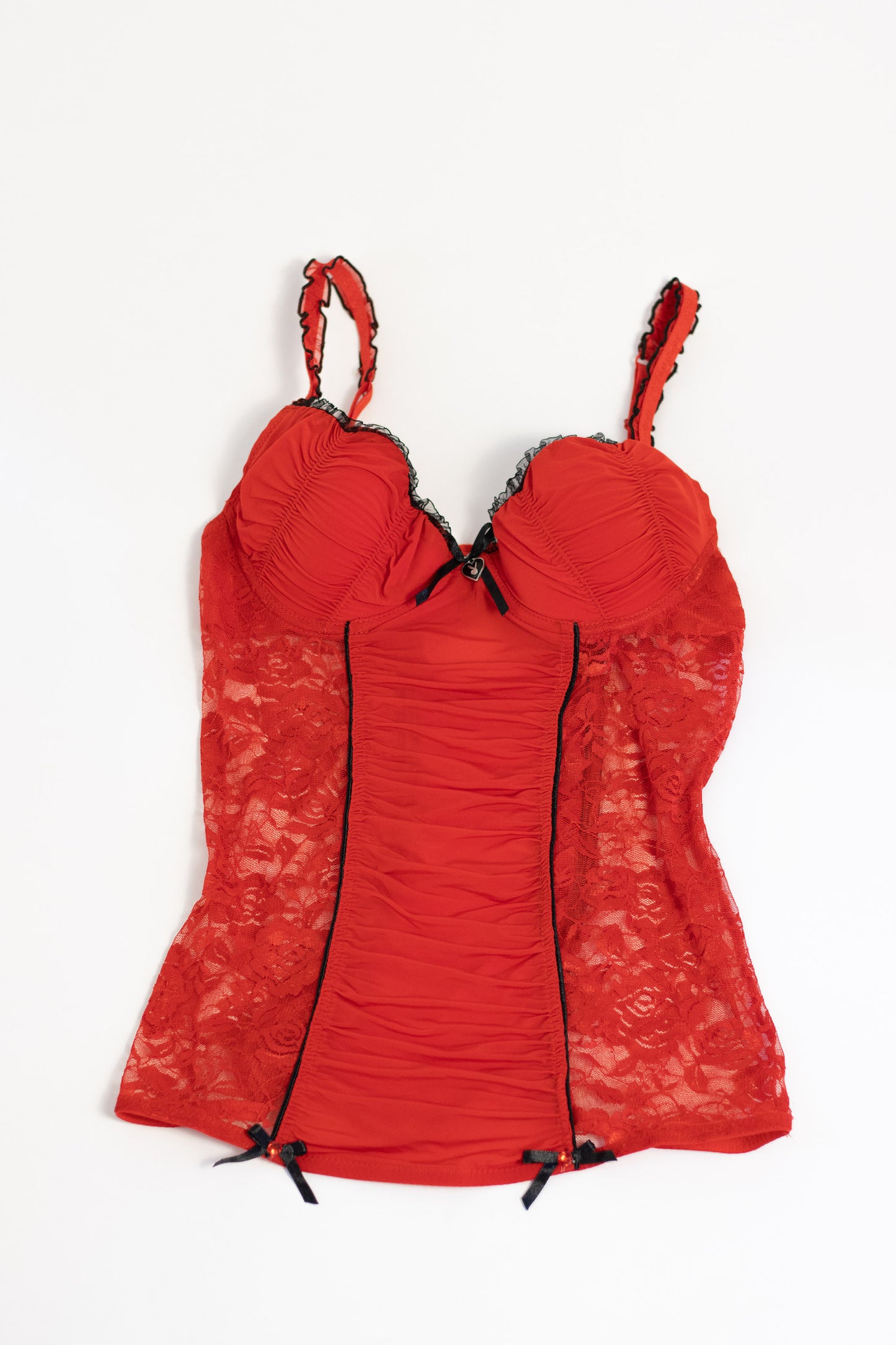 Classic Playboy Red Corset