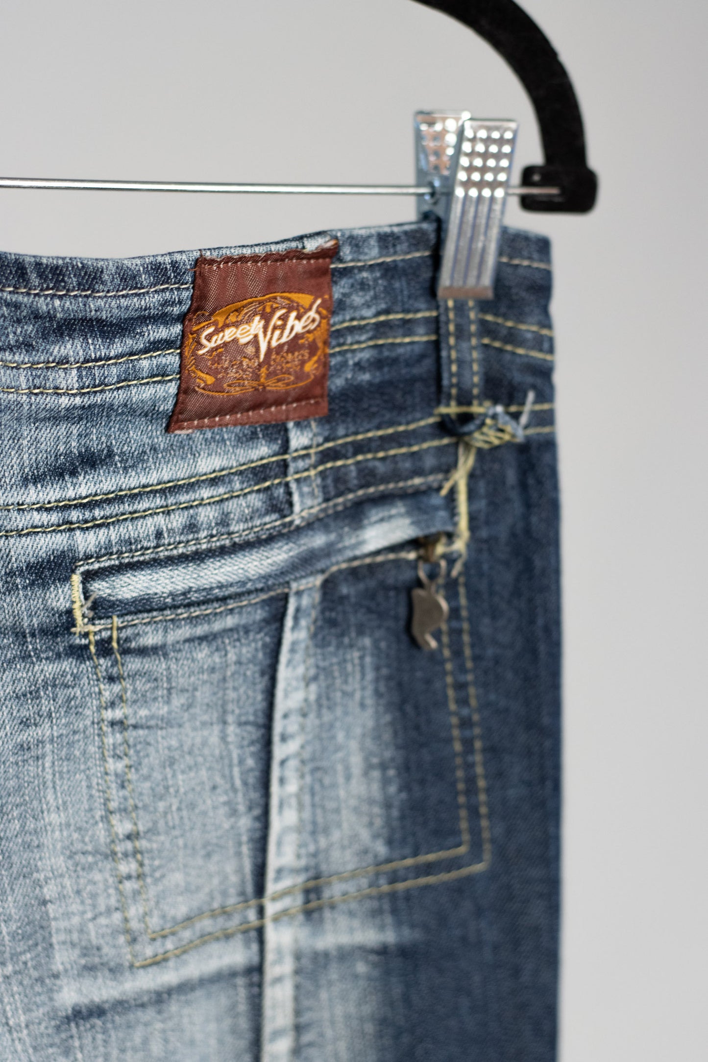 Sweet Vibes Y2K Super Flare Cargos