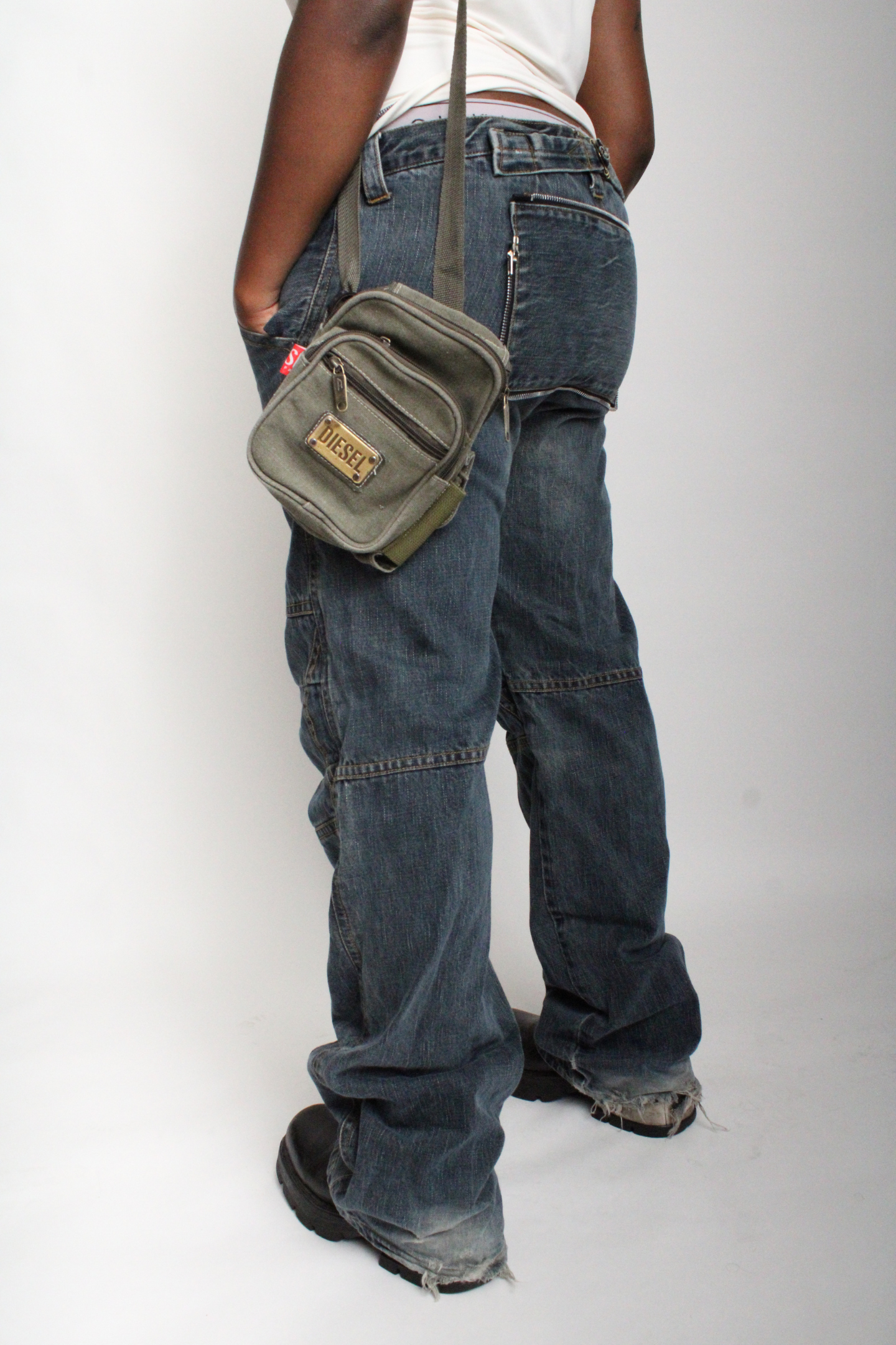 Vintage Diesel Crossbody Bag Y2K 2000s