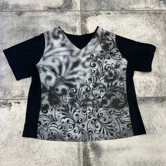 00s Airbrush Graphic Top