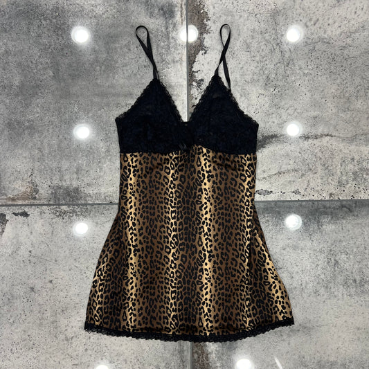 00s Ombre Leopard Print Cami Top