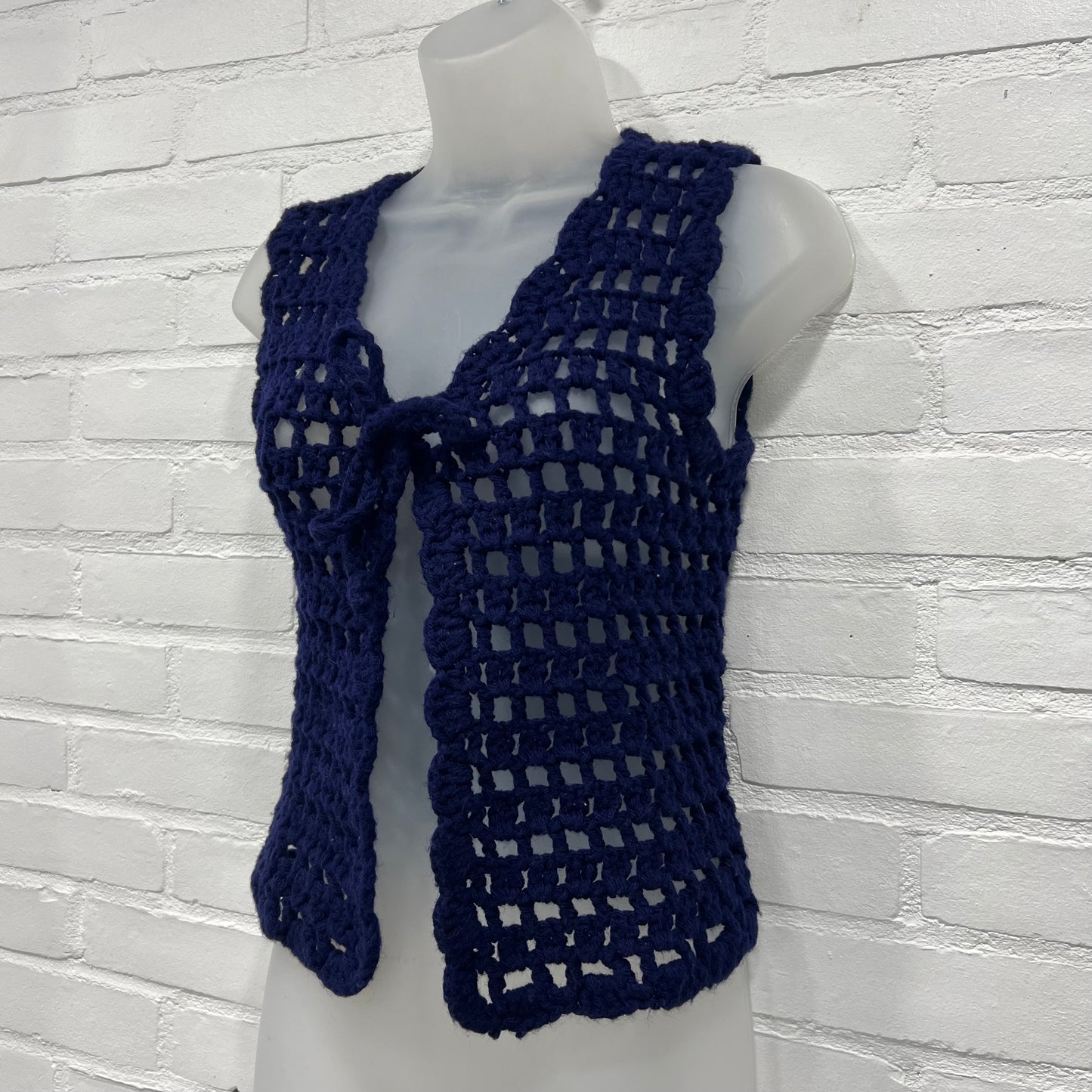 00s Crochet Vest