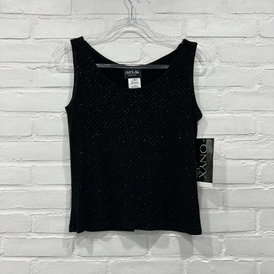 90s Sparkle Going out Tank Top