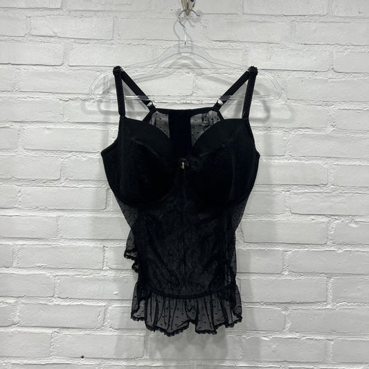 00s Lace Bustier Top