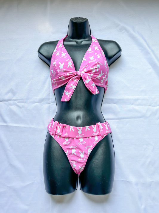 Vintage Playboy Barbie Bikini Set Y2K 2000s