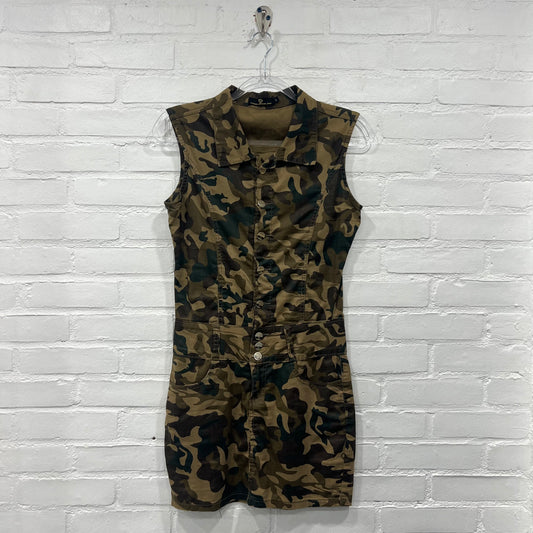 00s Mini Army Dress