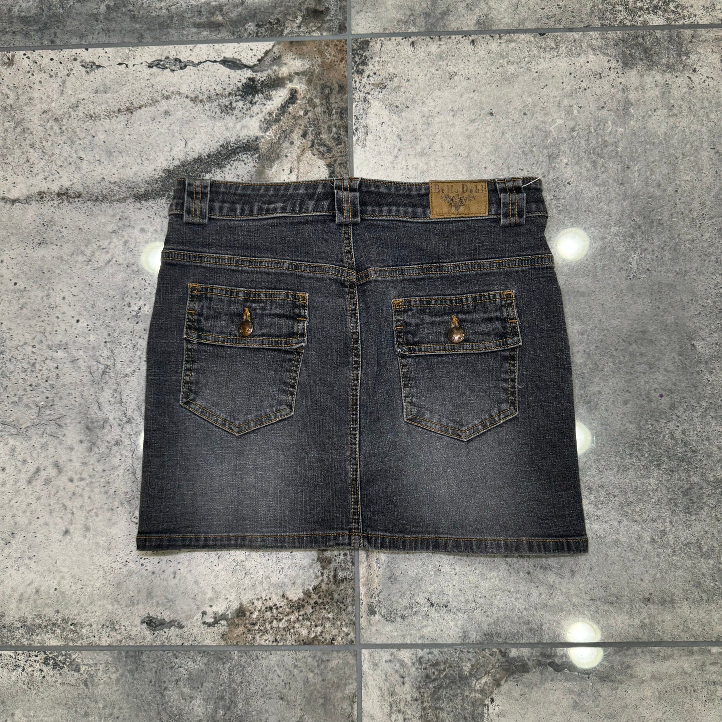 00s denim mini